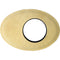 Bluestar Oval Extra Large Chamois Eyecushion (Natural Chamois Color)