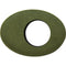 Bluestar Oval Extra Large Ultrasuede Microfiber Eyecushion (Green)