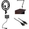 Blue Yeti or Yeti Pro Upgrade Kit with Radius III Suspension Mount, Boom Arm, Pop Filter & USB Extension Cable