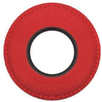 Bluestar Viewfinder Eyecushion - Round, Ultra Small, Ultrasuede (Red)