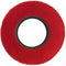 Bluestar Viewfinder Eyecushion - Round, Extra Small, Fleece (Red)