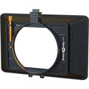 Bright Tangerine Misfit Atom 4x5.65"/4x4" Ultra Lightweight 2-Stage Clip-On Matte Box