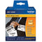 Brother Adhesive Name Badge White Paper Labels (2.3 x 3.4", 260 Labels)
