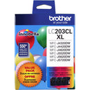 Brother Innobella LC2033PKS High Yield 3-Color Ink Cartridge Set