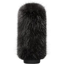 Bubblebee Industries Windkiller Long Fur Slip-On Wind Protector for 18 to 24mm Mics (Extra-Large, Black)