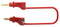 Tenma 72-13812 Test Lead 4mm Stackable Banana Plug 70 VDC 36 A Red 1 m