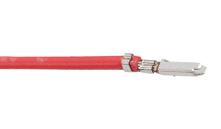 Molex 215710-2124 215710-2124 Cable Assembly Crimp Pin to 11.8 " 300 mm CLIK-Mate OTS 215710 Red