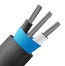 Labfacility XF-1314-FAR Thermocouple Extension Cable PVC Insulated Screened Type JX 7/0.2 mm Black 25 m
