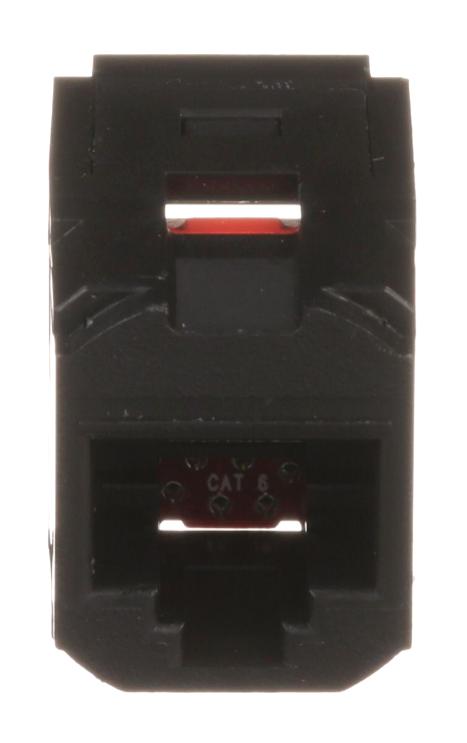 Panduit CC688BL Category 6 RJ45 8-POSITION 8-WIRE Universal Coupler Module BLACK. 75M6460 New