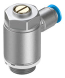 Festo GRLA-3/8-QS-6-D 1-WAY Flow Ctrl Valve QS-6-G3/8 10BAR