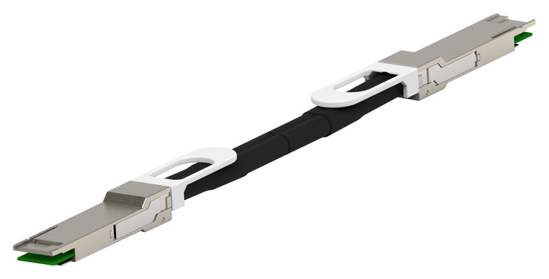 TE Connectivity 2323767-4 Computer Cable 400G 28AWG QSFP-DD 76 Position Plug 8.2 ft 2.5 m New