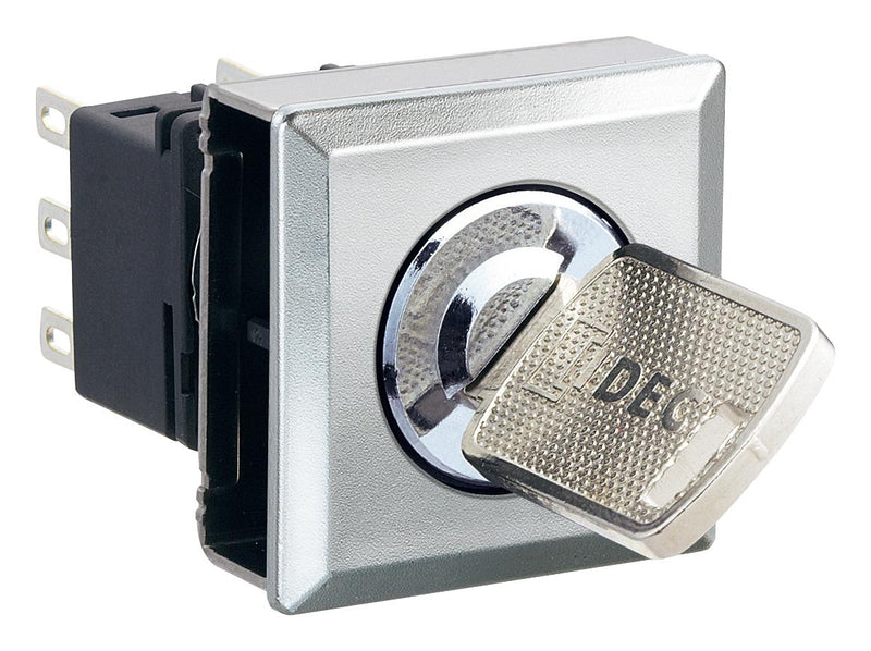 Idec LBW7MK-2ST1A KEY Operated SW Spdt 0.1A 125V 90DEG