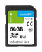 Swissbit SFSD064GL2AM1TO-I-6F-221-STD SFSD064GL2AM1TO-I-6F-221-STD Flash Memory Card 3D TLC Sdxc UHS-1 Class 10 64 GB S-50 Series