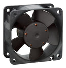 EBM-PAPST 612NGHH DC Axial Fan 12 V Square 60 mm 25 Sleeve Bearing 33 CFM