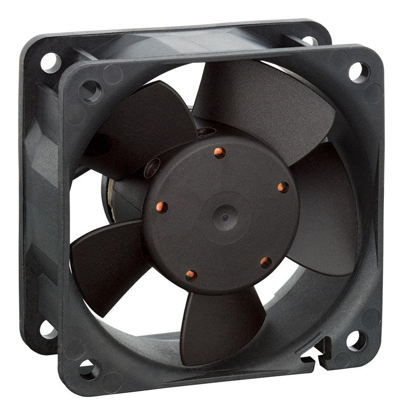 EBM-PAPST 612NGHH DC Axial Fan 12 V Square 60 mm 25 Sleeve Bearing 33 CFM