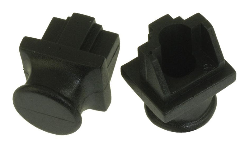 L-COM MP45J Dust Cap / Cover RJ45 Jack Connectors PVC (Polyvinylchloride) Body New
