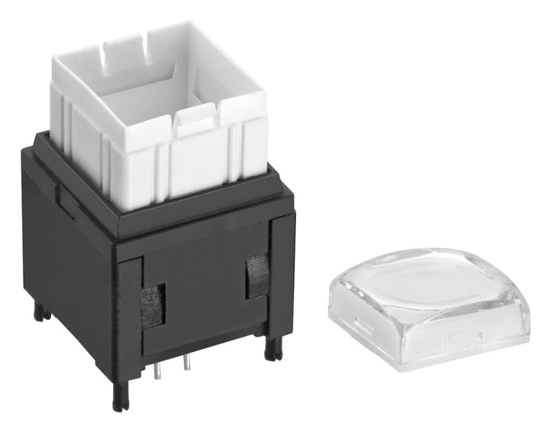 Wurth Elektronik 465RG11172501 465RG11172501 Pushbutton Switch WS-PBTL Spst Square White