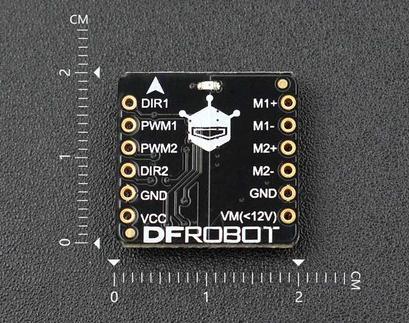 Dfrobot DRI0044 DC Motor Driver TB6612FNG 2.7 V to 5.5 Arduino UNO Board