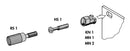 Fischer Elektronik MN1 Metal Screw Socket Insert Modules &amp; Front Panels