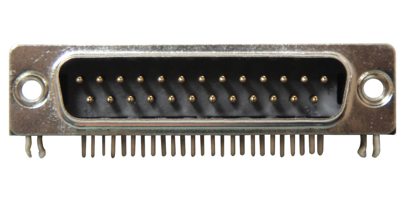Amphenol Communications Solutions L717SDB25PA4CH3R D Sub Connector Standard Plug SD Series 25 Contacts DB Solder
