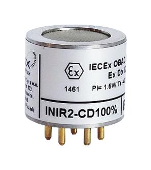 Amphenol SGX Sensortech INIR2-CD100% Gas Detection Sensor Integrated Infrared Gen2 Carbon Dioxide 0 to 100% Volume