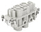 Multicomp PRO MP009598 Heavy Duty Connector Combination MP-HK Inserts Insert 6+PE Contacts 16B Receptacle