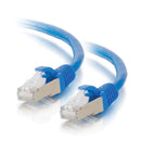 C2G CAT6 Snagless Shielded STP Ethernet Network Patch Cable (35', Blue)