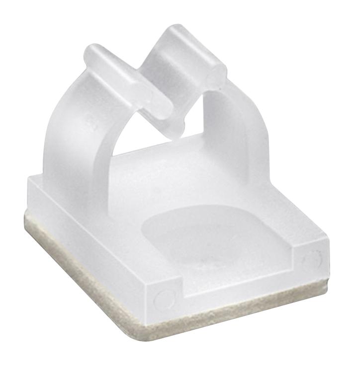 Wurth Elektronik 522230000 Fastener Adhesive Backed Cable Clip Nylon 6.6 (Polyamide 6.6) Natural 8.8 mm 10.7 New