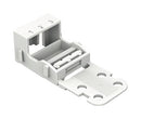 Wago 221-503 221-503 Accessory Screw Mount 221 Series 3 Conductor Terminal Blocks Mounting Carrier