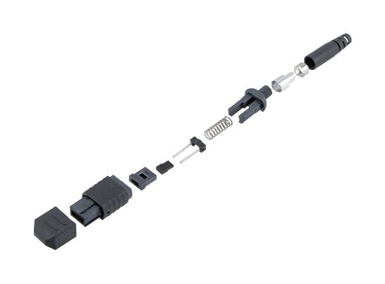 L-COM FOC-MPMMM1230-BKSP0 FOC-MPMMM1230-BKSP0 Fiber Optic Conn MPO Male 4MM