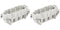 Multicomp PRO MP009627 Heavy Duty Connector MP-HSB Inserts Insert 12+PE Contacts 32B Plug Screw Pin