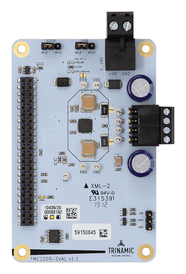 Trinamic TMC2209-EVAL Evaluation Board TMC2209-LA Motor Driver 2-Phase 2.8A Stealthchop Uart