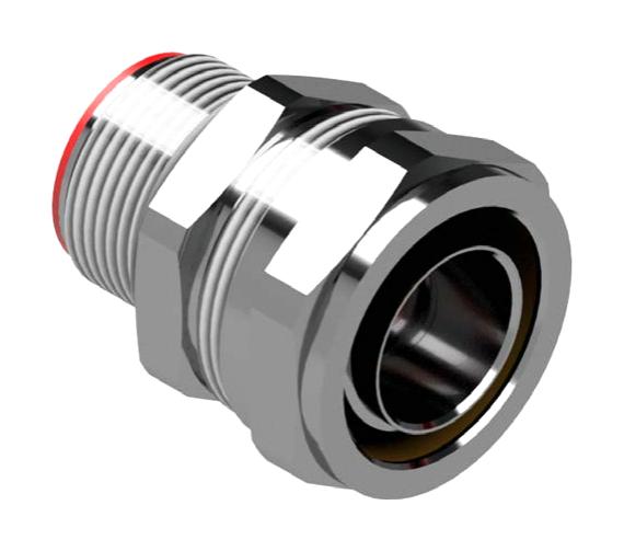 ABB - Kopex EXQM0404 Conduit Connector Size 20mm Straight 0.5 " Brass Metallic 22 mm IP66 IP67
