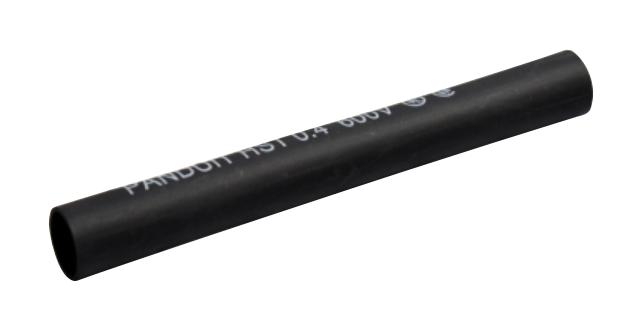 Panduit HST0.4-6-XY Adhesive Lined Heat Shrink Tubing 3:1 0.4 " 10.2 mm Black 6 152