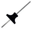 Modelcraft PGA6601/A Depth Gauge Angle Finder Stainless Steel Spring 15&deg; - 45&deg; Range 150 mm