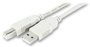 PRO Signal 149380 149380 USB Cable Type A Plug to B 1.8 m 5.9 ft 2.0 Beige