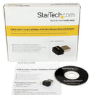 Startech USB300WN2X2C USB300WN2X2C Mini Wireless-N Network Adapter USB 2.0 300 Mbps