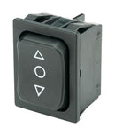 Marquardt 1839.1407 Rocker Switch Momentary Dpdt Non Illuminated Panel Mount Black 1830 Series
