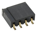 Multicomp PRO 2212BR-04G-SM-TR 2212BR-04G-SM-TR PCB Receptacle Board-to-Board 2.54 mm 1 Rows 4 Contacts Surface Mount Right Angle
