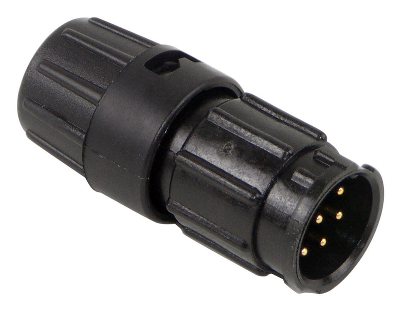 SWITCHCRAFT/CONXALL W8882-10SG-528 CIRCULAR CONN, PLUG, 10POS, CABLE
