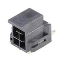 Molex 105405-1204 Pin Header Power Wire-to-Board 2.5 mm 2 Rows 4 Contacts Surface Mount Right Angle