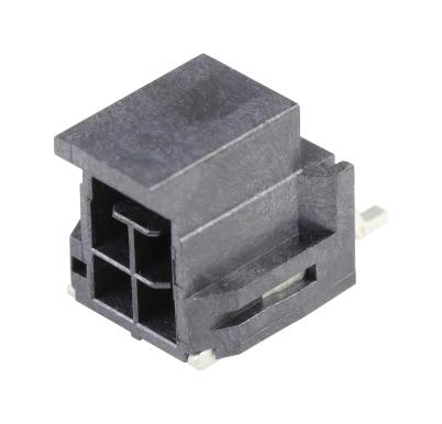 Molex 105405-1204 Pin Header Power Wire-to-Board 2.5 mm 2 Rows 4 Contacts Surface Mount Right Angle
