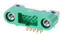 Harwin G125-MH11005M4P Pin Header R/A Wire-to-Board 1.25 mm 2 Rows 10 Contacts Through Hole Right Angle