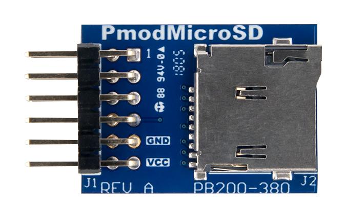 Digilent 410-380 Pmod Microsd Card Slot