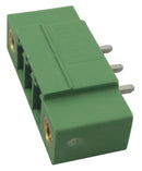 Phoenix Contact MCV 15/ 3-GF-381 MCV 3-GF-381 Terminal Block Flange Header 3.81 mm 3 Ways 8 A 160 V Through Hole Vertical