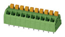 Phoenix Contact SPTAF 1/10-35-EL Wire-To-Board Terminal Block 3.5 mm 10 Ways 24 AWG 16 1.5 mm&Acirc;&sup2; Push In