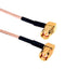 Amphenol Cables ON Demand CO-316RASMAX2-002 CO-316RASMAX2-002 Cable Assy SMA R/A PLUG-PLUG 2FT New
