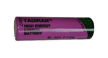 Siemens 6ES7971-0BA00 Rechargeable Battery 3.6 V Lithium 2.3 Ah Raised Positive and Flat Negative