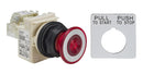 Schneider Electric 9001SKR9P35RH13 9001SKR9P35RH13 PB Switch Spdt PUSH-PULL RED New