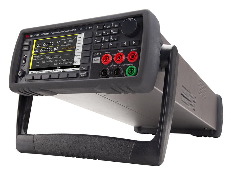 Keysight Technologies B2901BL Source Measure Unit SMU Precision 1-Channel 21V 1.5A 1pA Resolution